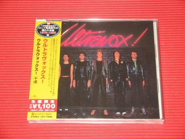 

[CD] Ultravox! 4 Bonus Tracks Limited Edition Ultravox UICY-77081 Rock Album NEW