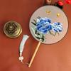 Fan Embroidery For Chinesestyle Round Hanfu And Qipao
