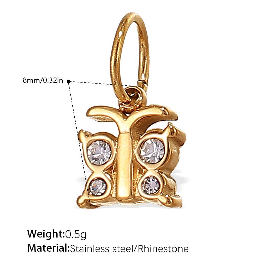 European & American Butterfly Charm Pendants: Lightweight, Luxurious, Versatile DIY Bracelet & Necklace Accessories.