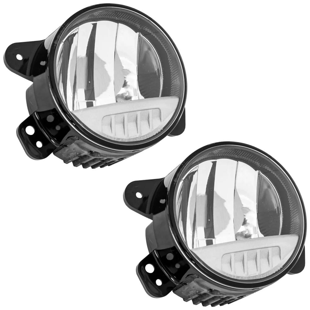 

2Pcs LED Fog Light For JEEP Wrangler JL/ JT 2017-2021 2022 2023 2024 68307273AE