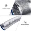 2M Double Layer Flexible Air Duct Hose Aluminum Foil Vent Pipe Leak Proof for Kitchen Exhaust Hvac Installation