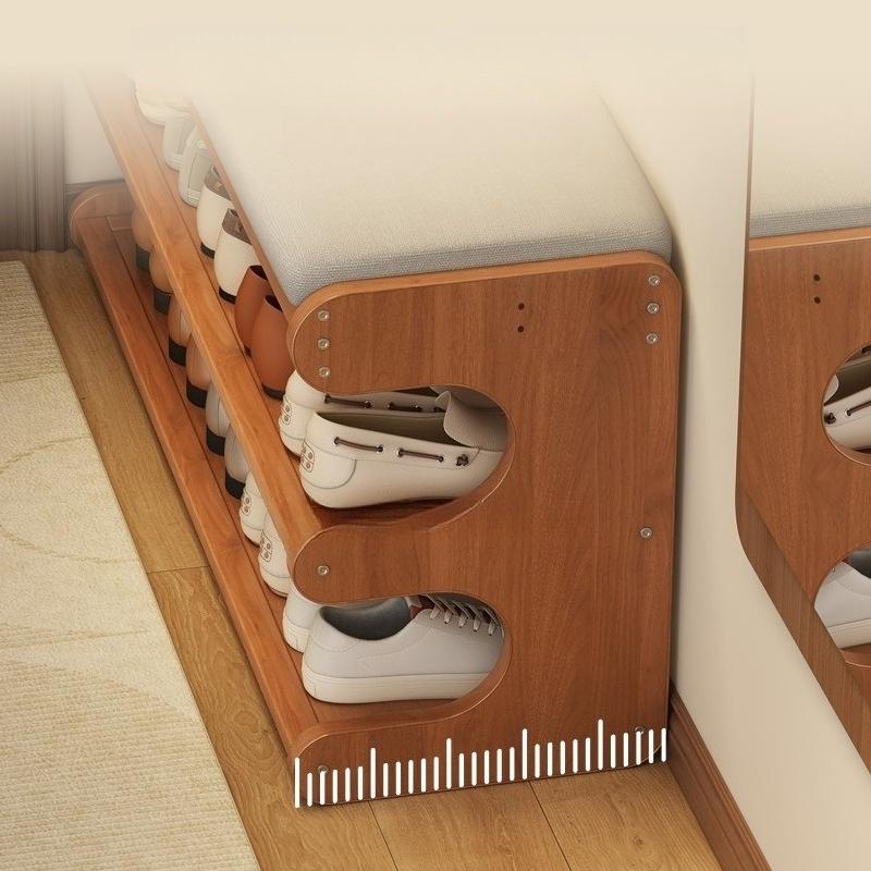 Shoe Cabinet Stool Upholstered Flip Top Shoe Storage Bench Entryway Hallway Cushion Seat Removable Shoe Rack Organizer Furniture