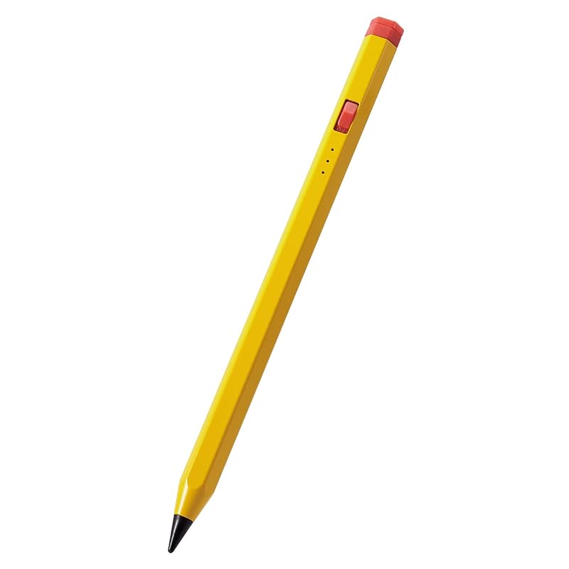 

ELECOM touch pen [ For iPad only ] pencil type hexagonal shaft Palm rejection compatible magnetic adsorption Supports tilt detection USB-C charging No