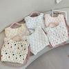 11 Autumn and Winter Quilted Quilted Cotton Cartoon Pattern Hand Bag Women's Hand Shoulder Crossbody Canvas Bag