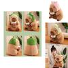 Cute Plush Capybara Toy Soft And Cuddly Stuffed Animal For Kids Perfect Birthday Gift 30cm Height
