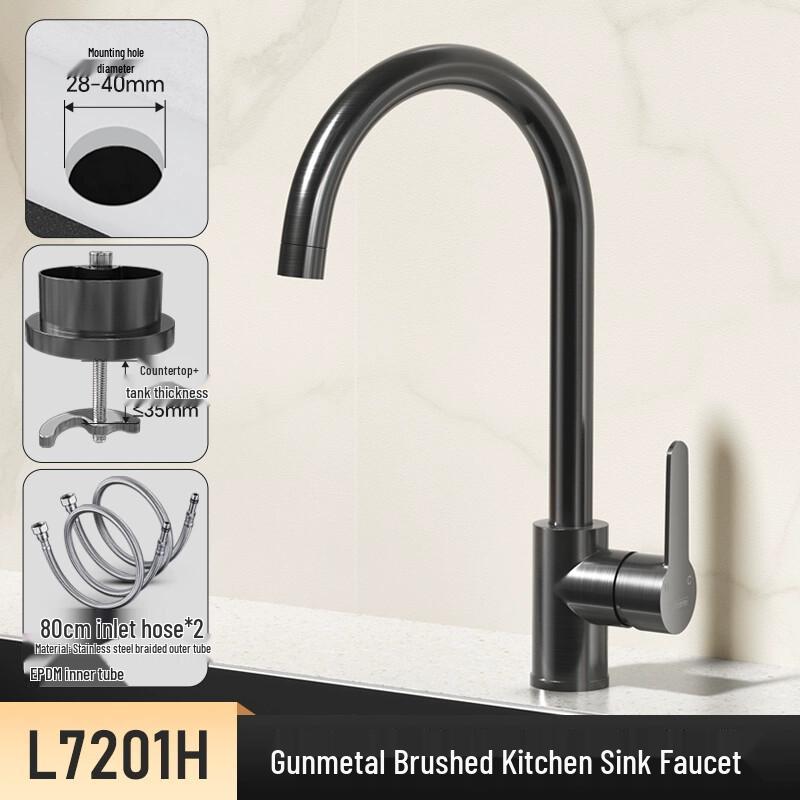 

ZISIZ Kitchen Sink Faucet