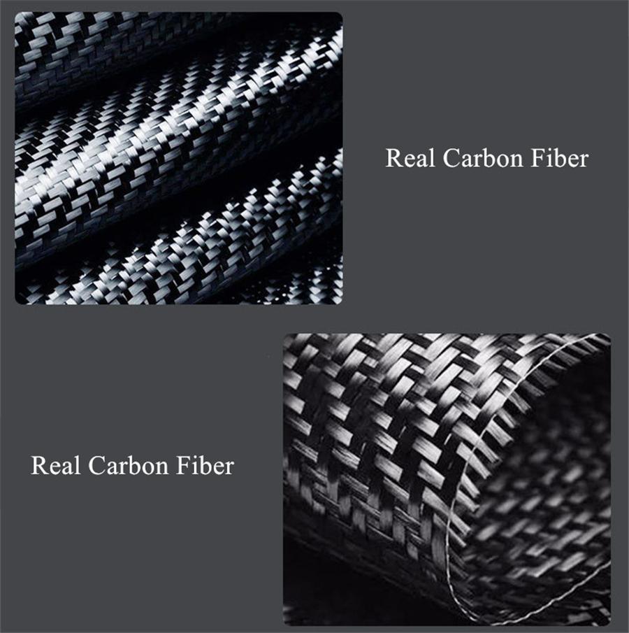 Carbon Fiber Look Car Front Fender Side Air Vent Cover Trim Shark Gills Stickers