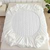 Volan de pat din dantelă cu model în formă de inimă, de înaltă calitate, matlasat, cu tiv inferior din șifon, cuvertură de pat, moale, confortabil, cearșafuri de pat antiderapante, lenjerie de pat