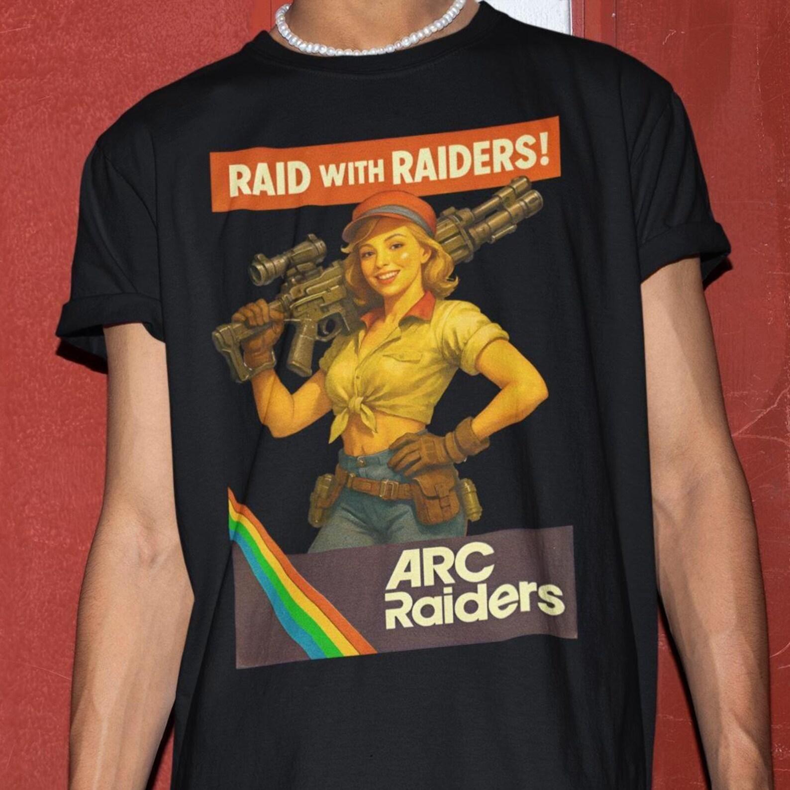 Arc Raiders Shirt - Funny Gamer Shirt,Shooter Extraction,Gaming T-shirt 2XL