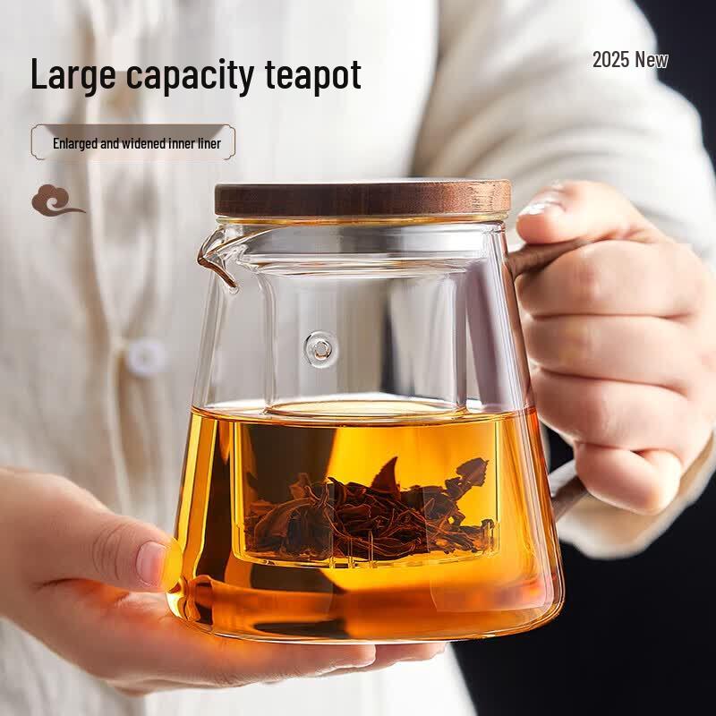 800ml High Borosilicate Glass Teapot with Infuser