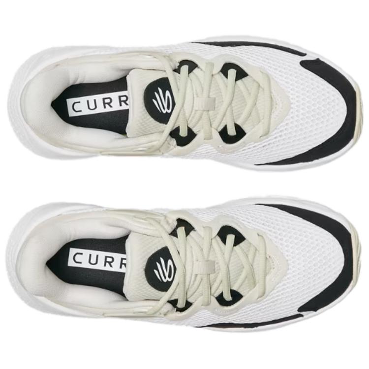 Under Armour Curry Splash 24 Blanco Cumbre Negro Zapatillas Unisex Crema 3028192-100