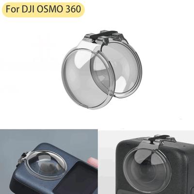 Lens Protective Cover for Osmo 360 PC Lens Protector Guards Anti-Scratch Shockproof Lens for DJI Osmo 360 Camera Accessories