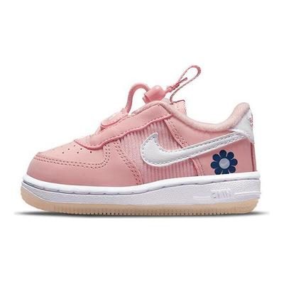 Force 1 Toggle SE TD Floral Baby Sneakers Pink Pink-Glaze Purple-Dawn DB1819-600