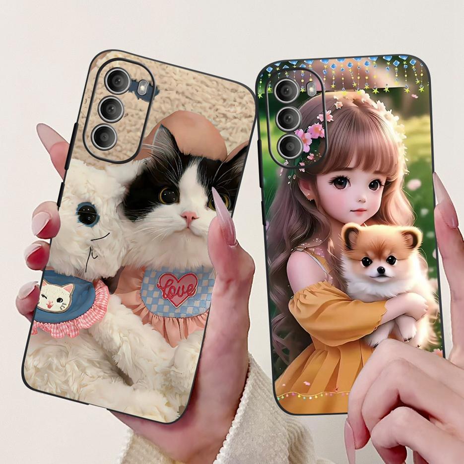 For Motorola Moto G51 Case Moto G71 5G Luxury Painetd Cover Soft Silicone Phone Case For Motorola G51 G 71 MotoG51 MotoG71 Shell