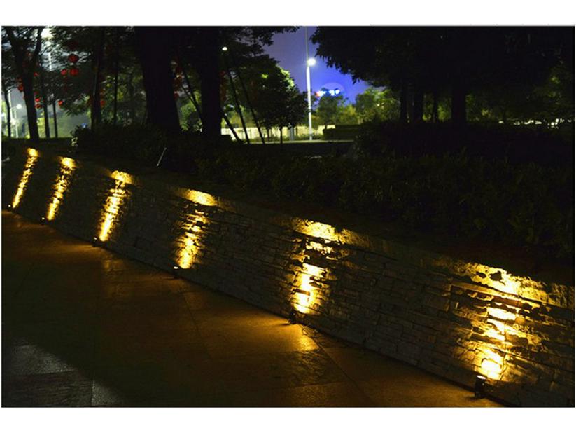 6W Aluminum Solar LED Spotlight for Garden and Outdoor Decoration