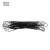 10 Pcs Gum Hair Bands Elastic Hair Styling Tools Hook Ponytail Women T