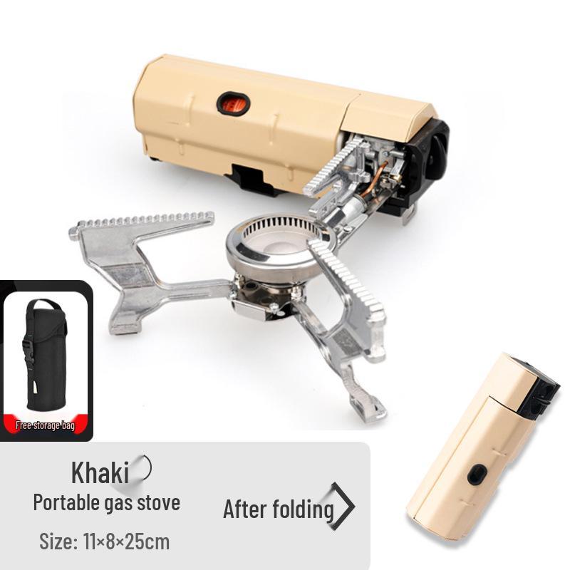 Portable Foldable Outdoor Induction Gas Stove for Camping and Cooking