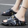 Summer Men's Massage Light EVA Slippers Indoor Outdoor Beach Casual Slides Shoes Soft Sole Flip-flops Cool Sandals Clogs