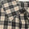 Faith Connexion X1820TSB227 Beige Cotton Check Shirt tops S Black x beigeUsed