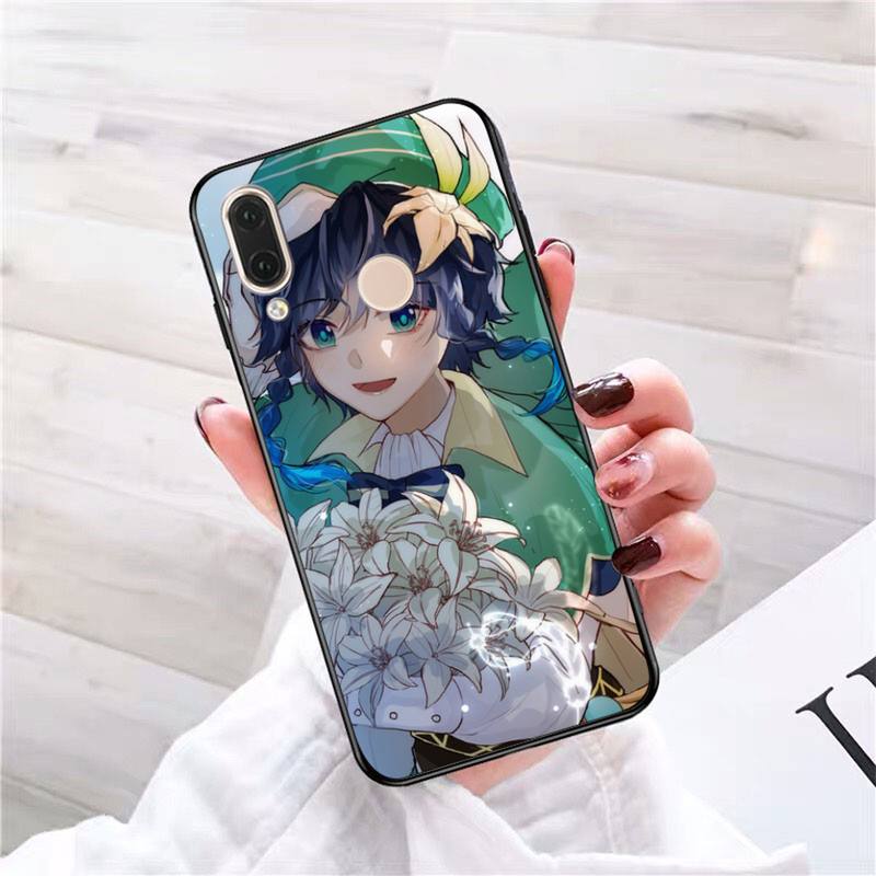 Genshin Impact Venti-Telefonhülle für Redmi 9A 8A 6A Hinweis 9 8 10 11S 8T Pro Max 9 K20 K30 K40 Pro PocoF3 Note11 5G-Hülle