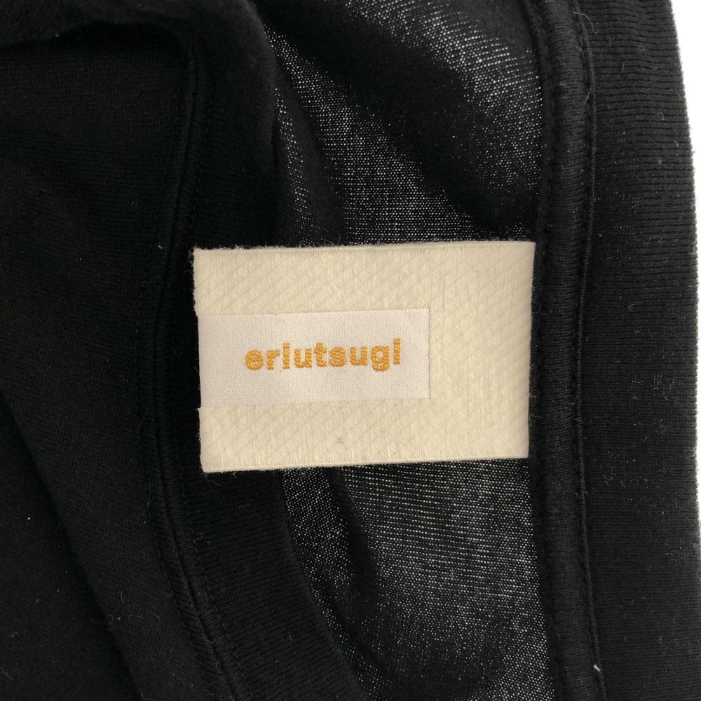 eriutsugi made in Japan Short sleeve T-shirt F black Women Used