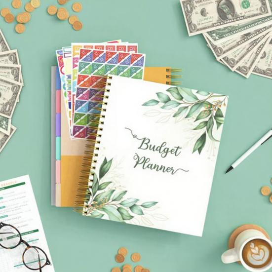 Bill Organizer Budget Planner with Monthly Budget Debt Tracker Expense And Bill Tracker Financial Goals Review Sections Family Finance Management