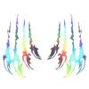 1Pair Monster Claw Paw Scratch Stickers for Car Hood Bonnet Body Decals PVC Sticker Car Styling Film Graphics Sheet  32x19.5cm