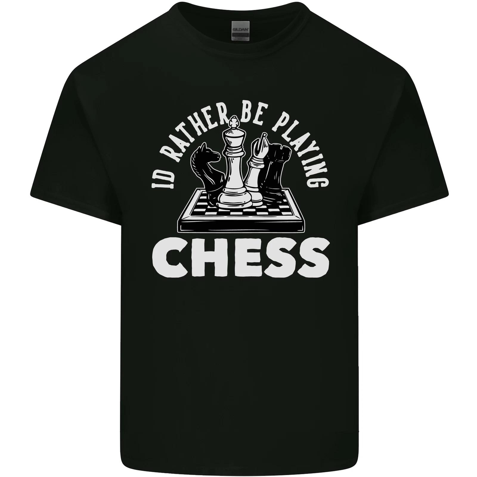 I d Rather Be Playing Chess Kids T-Shirt Childrens 2XL