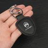 Leather Car Emblem Pendant Keychain Key Ring Accessories For Citroen C3 C5 C5X C4 e-C4 X e-C3 C-Elysee Berlingo C1 C-Crosser C6