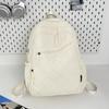 Schoolbag New Diamond Embroidered Thread Backpack Daily Commute Travel Fashion Leisure Large Capacity Nylon Messenger Backpack