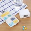 Multi Pocket Medicine Organizer 7-Day Pills Case Holder Container Storage Box for Supplements and Medications Organiser