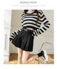 Women's High Waist Corduroy A-line Pleated Culottes Winter Shorts 2024