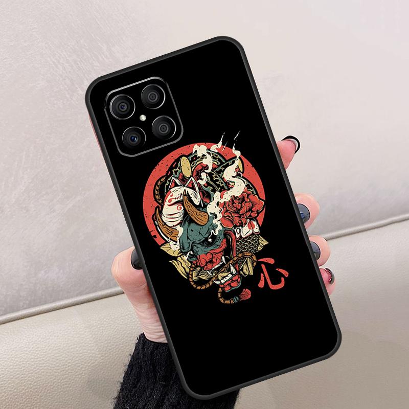 Custodia Giapponese Samurai For Honor Magic 7 Lite 5 6 8 Pro Per Honor Win RT X9d X9b X9a X9c X8c X8b 200 400 70 90
