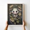 Poster for a Child Children's Pictures Opossum