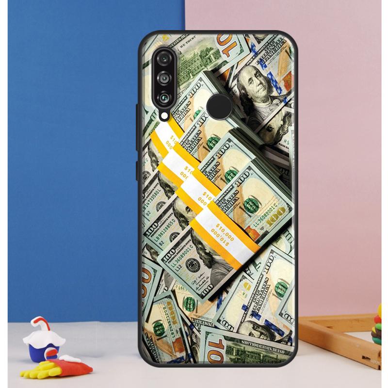 Banknote Dollar Cash Money Case For Huawei Nova 10 9 SE 8i 11i 12i 12s Y60 Y61 Y70 Y90 Y72 Y73 Y91 P60 Pro P30 P40 Lite