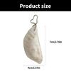 Simulation Dumpling Keychain Bag Pendant Cute Mini Squeeze Toy Dumpling Simulation Food Decoration Charm Stress Relief