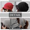 CHROME CRANE Knit Neck Warmer with Stylish and CB024 Women's Hat, Headband, Brim, Casual, (02.Black)