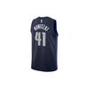 Nike Dres NBA Dirk Nowitzki Basketbalová vesta Mavericks 41 Limitovaná edice Pánský dres Modrý 877202-420