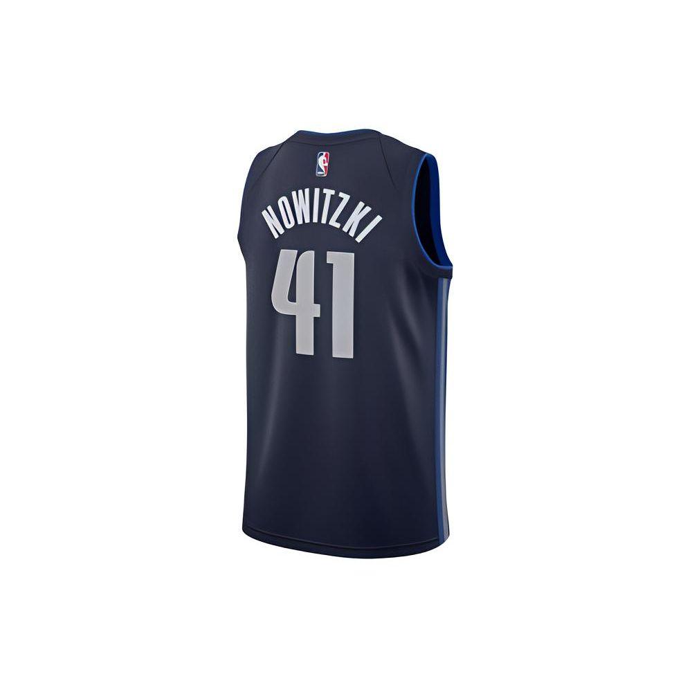 Nike NBA Jersey Dirk Nowitzki Basketball Vest Mavericks 41 Limited Edition Men Jersey Blue 877202-420
