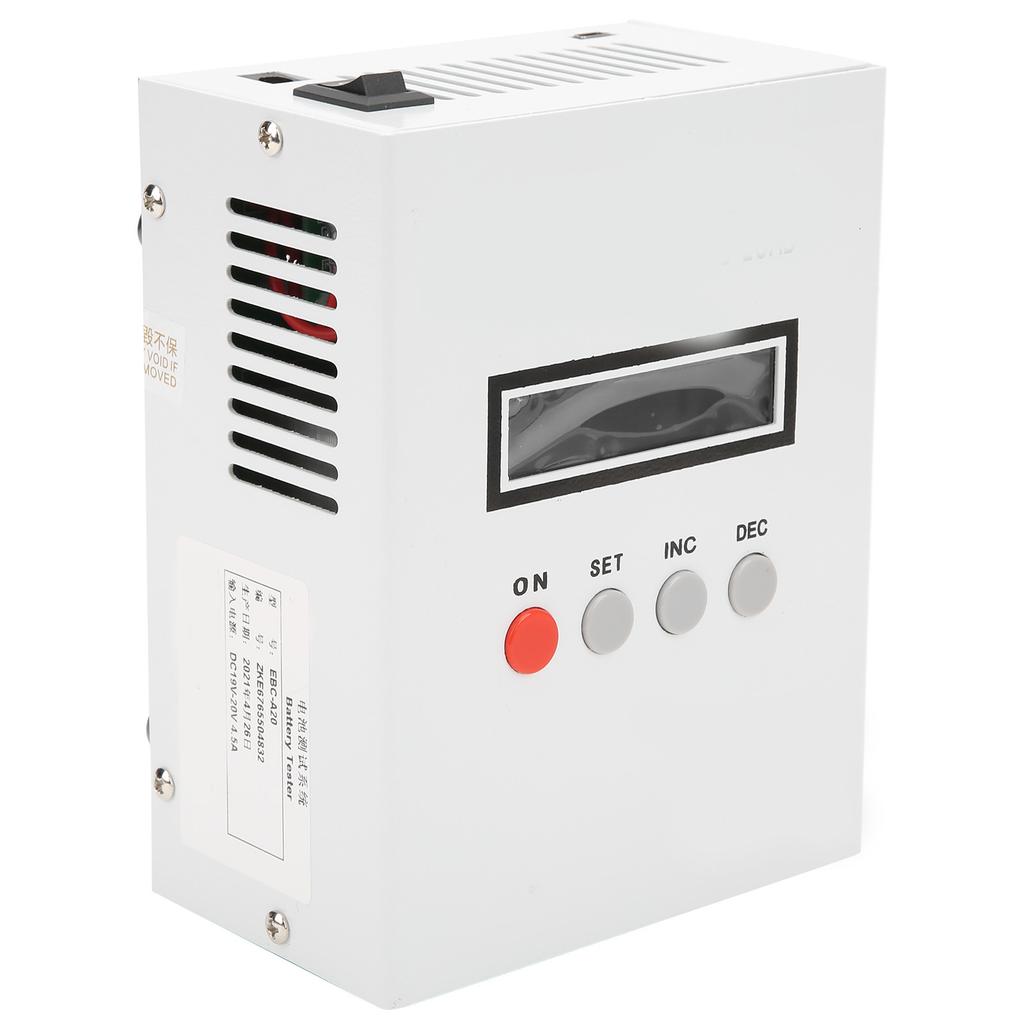 EBCA20 Battery Capacity Tester  Acid Lithium Iron 5A Charge 20A Discharge Electronic Load Meter AC