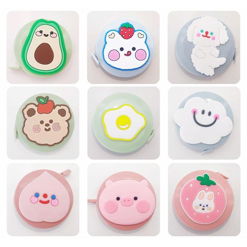 Soft Tape Measure Double Scale Body Tape Measuring Retractable for Tailor Sewing DIY Crafts Cloth Waist Body Measurement
