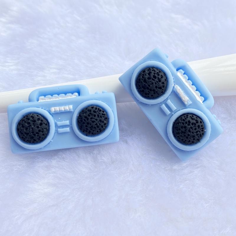 10Pcs Kawaii Cute Mixed Mini Retro Gadgets Flat Back Resin Cabochons Scrapbooking DIY Jewelry Craft Decoration Accessories  E26