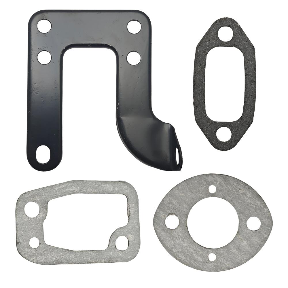 Muffler Bracket Carburetor Intake Manifold Gasket Kit For Husqvarna 268 272 61 272XP 272K Chainsaw Garden Tools
