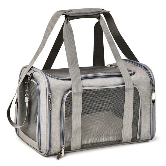 

Портативная складная переноска для собак и кошек, дышащая дорожная сумка-тоут, сумка-кроссбоди S