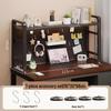Iron Art Pegboard Bookshelf & Desk Organizer for Home or Dorm