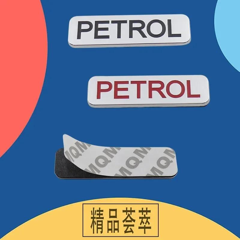 3D Premium Petrol Oil Vehicle Fuel Marking Car Engine Hood Fender Tail Rear Decal Emblem Badge Sticker for Universal