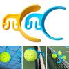 1/2Pcs Portable Pickleball Ball Holder, Pickleball Ball Court Fence Net Clip, Quick Access Plastic Pickleball Ball Clamp Accessories