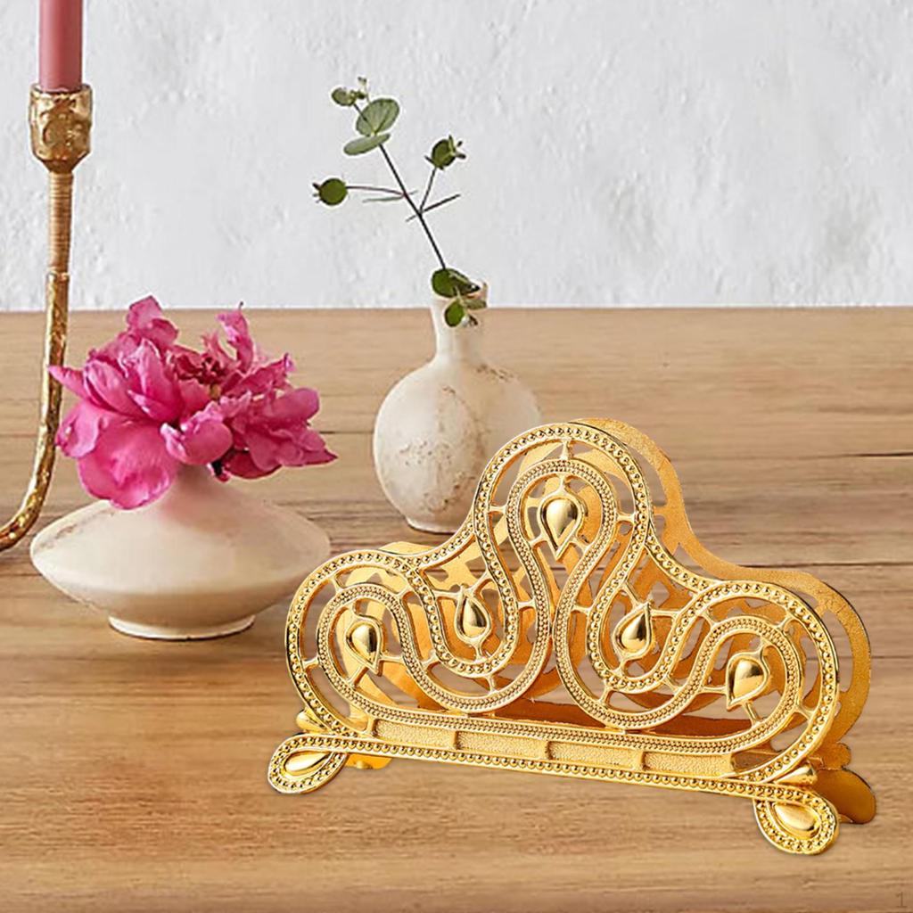 Suport pentru șervețele în stil european Organizare bucătărie Ornament de birou Distribuitor de șervețele pentru sala de mese