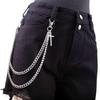 Punk Hipster Hipster Cool Metal Trouser Chain Hip Hop Multi-layer Chain Cross Decorative Trouser Chain