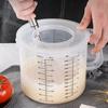 2500ml Messbecher Lebensmittelqualität Große Kapazität Guter Dichtungseffekt Hohe Genauigkeit Auslaufsicher